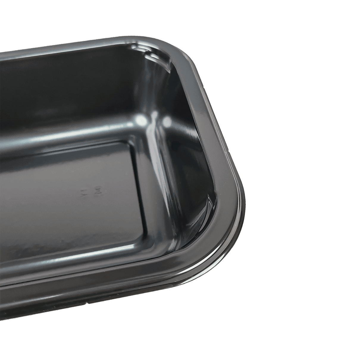 ZK-CPET-011（TY04) Disposable Shrink Packaging Black CPET Packaging Containers