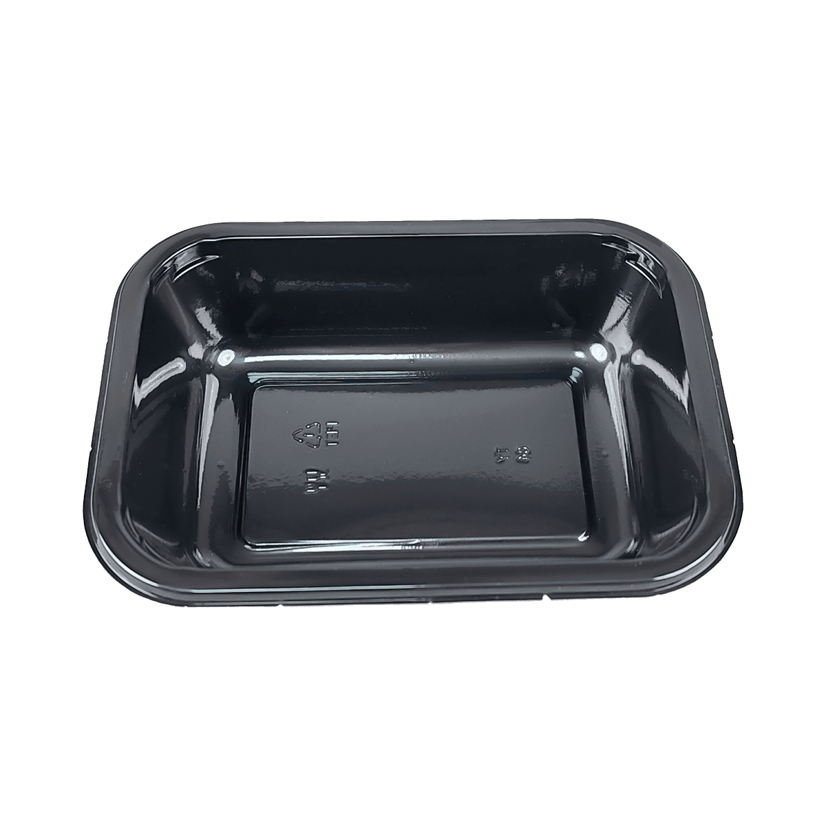 ZK-CPET-011（TY04) Disposable Shrink Packaging Black CPET Packaging Containers