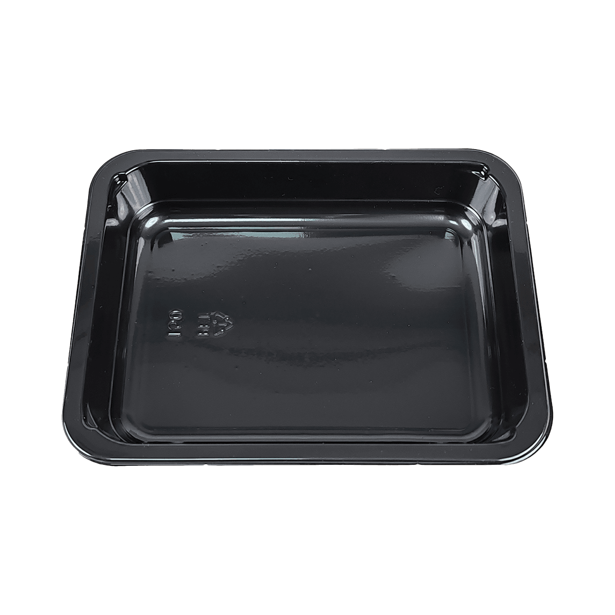 ZK-CPET-013(100) Disposable Thickened Food Storage Black CPET Packaging Containers