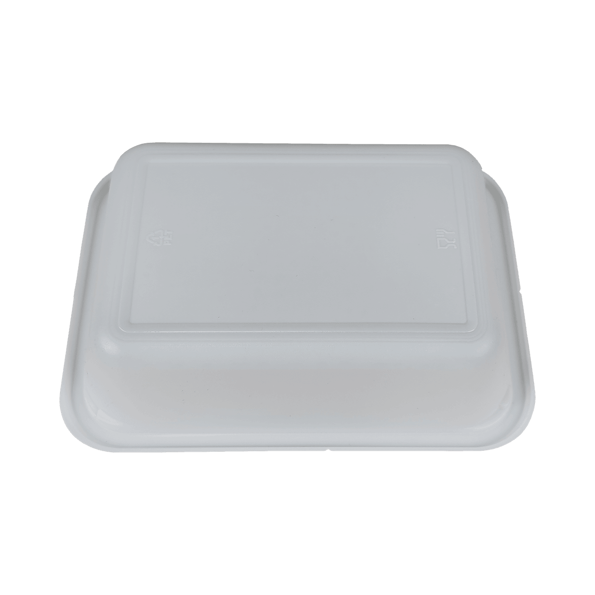 ZK-CPET-A003（QD) Reusable And Microwave-Safe White CPET Packaging Containers