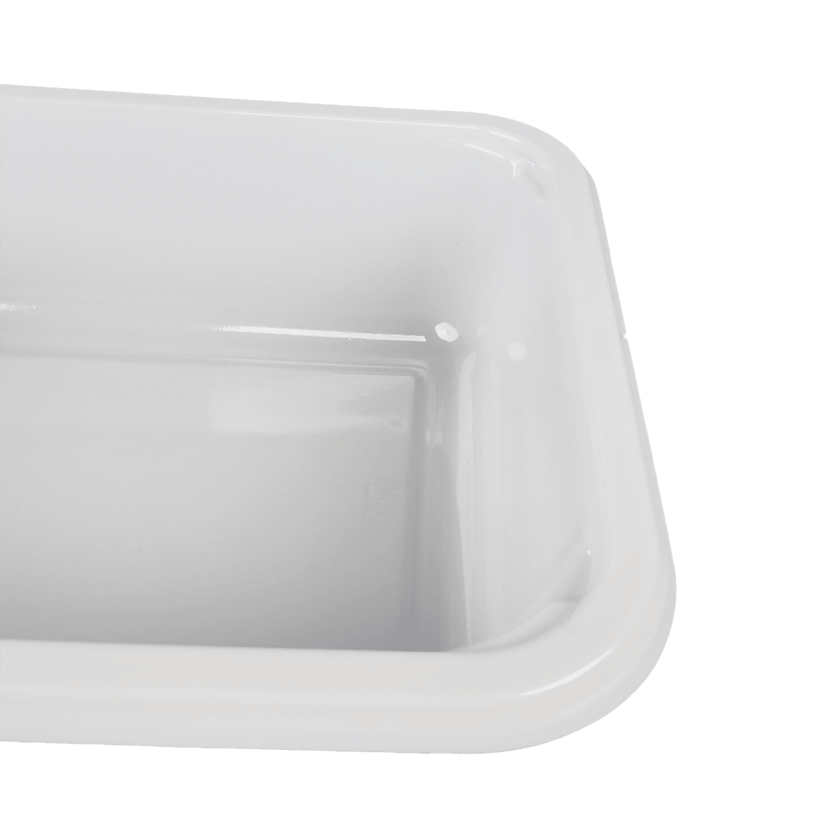 ZK-CPET-A003（QD) Reusable And Microwave-Safe White CPET Packaging Containers