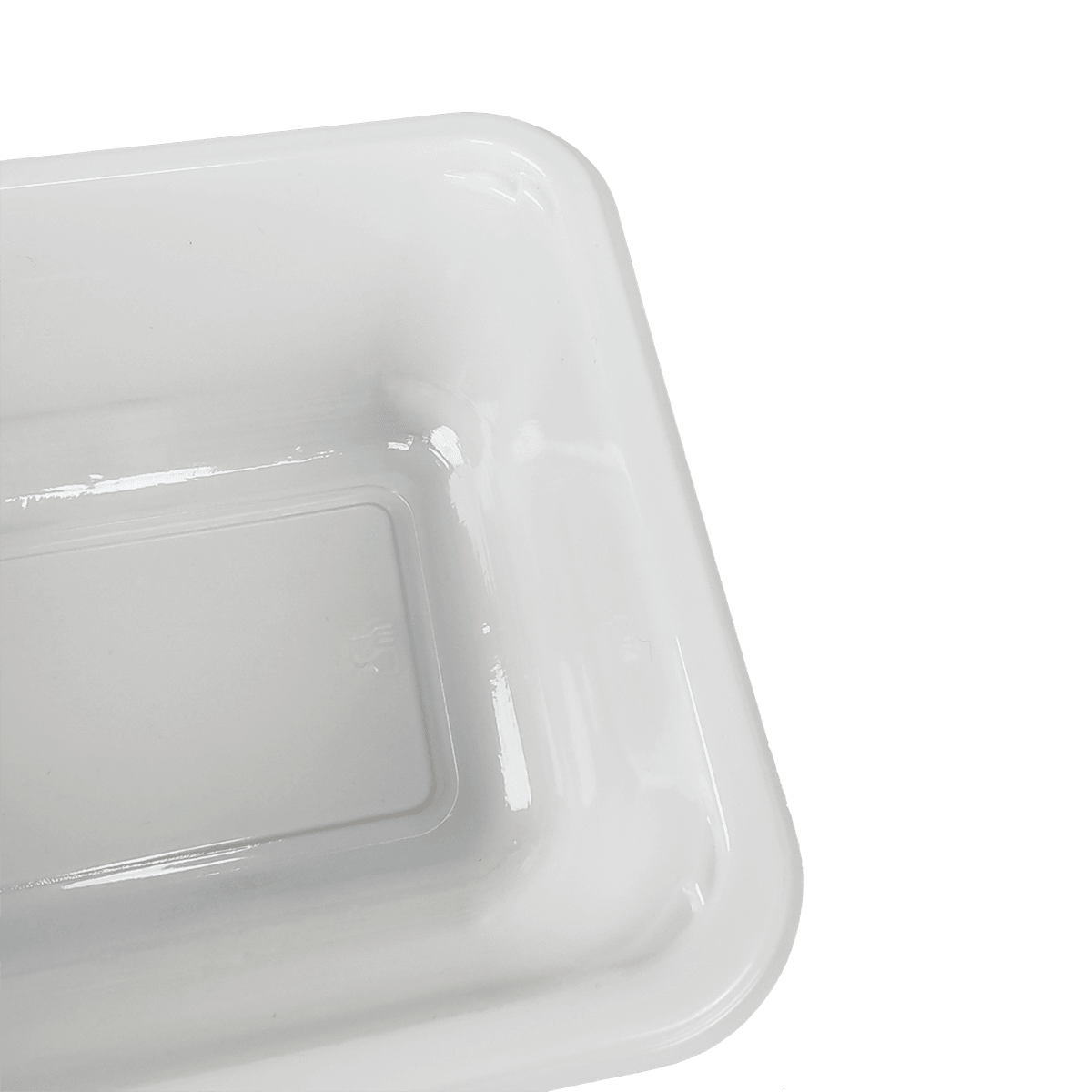 ZK-CPET-A004（SD)Disposable meal prep white CPET packaging containers