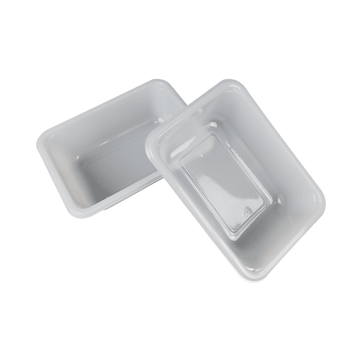 ZK-CPET-A004（SD)Disposable meal prep white CPET packaging containers