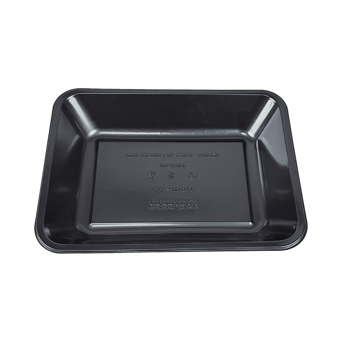 ZK-CPET-B007(CB1020) Disposable Safe For Takeaway Black CPET Packaging Containers