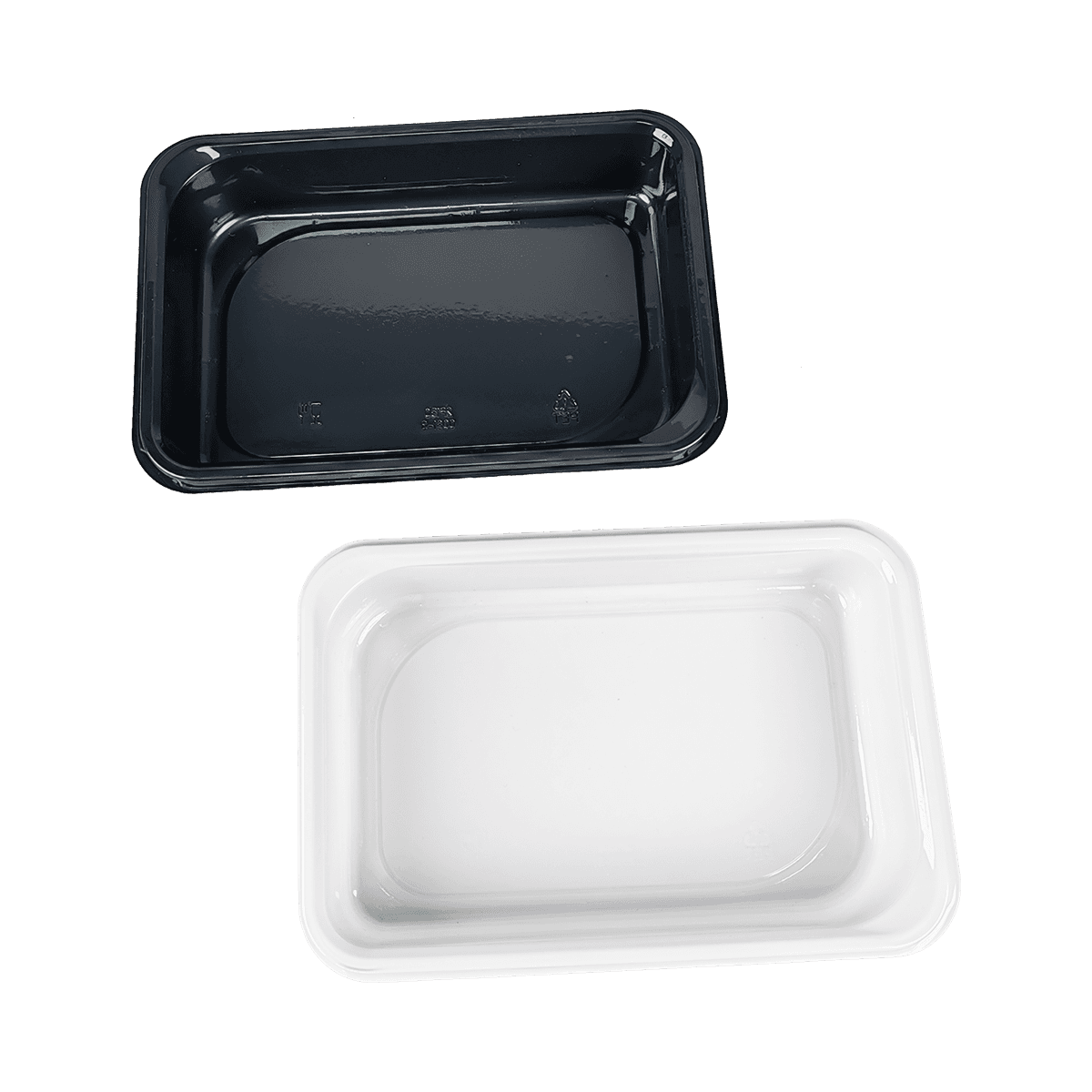 ZK-CPET-HN006 Safe For Food Storage White CPET Packaging Containers