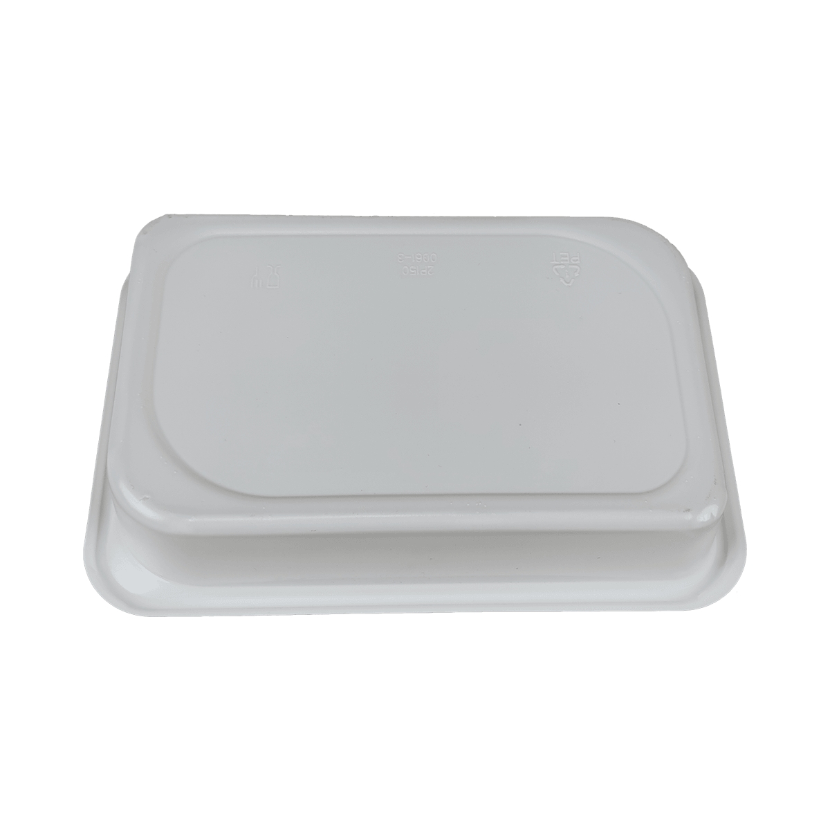 ZK-CPET-HN006 Safe For Food Storage White CPET Packaging Containers