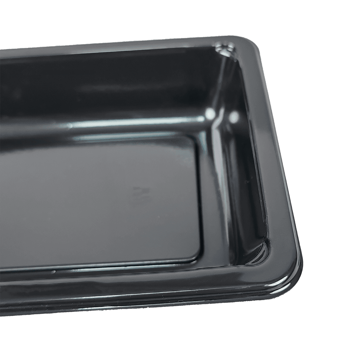 ZK-CPET-X012 Reusable Shrink Packaging Black CPET Packaging Containers