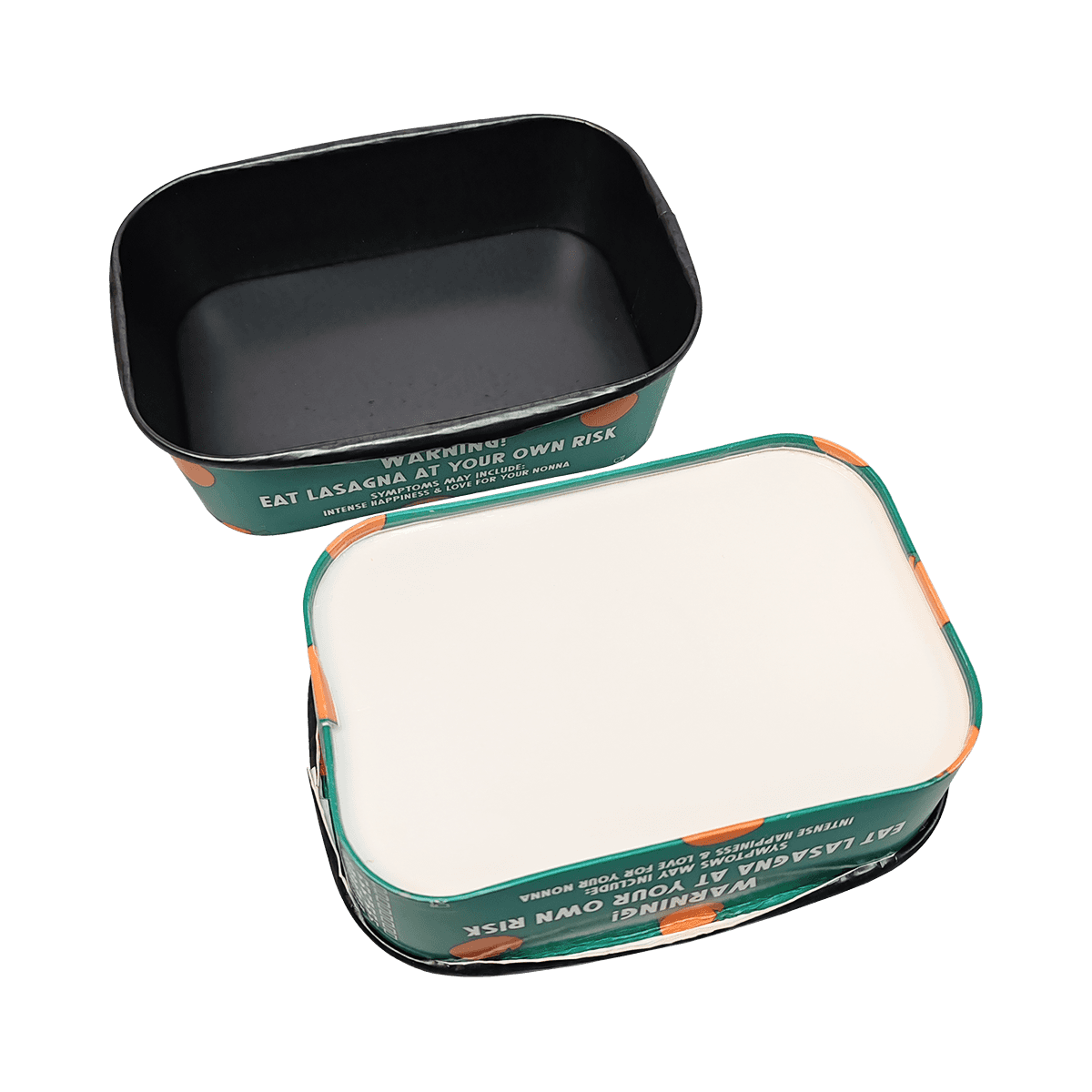 ZK-PAPER-001 Disposable Takeaway With Lid Black Laminated Packaging Paper+CPET Food Tray