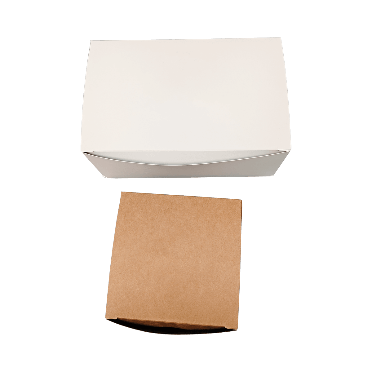 ZK-PAPER-003 Disposable Kraft Paper Food Container Takeaway Box